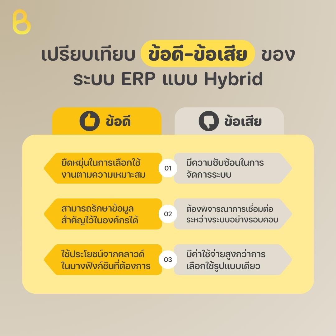 Hybrid ERP